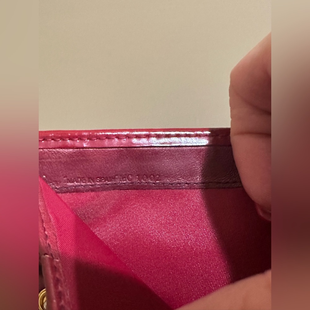 Christian Dior Bordeaux Women’s Bifold Trotter Wallet - Picture 12 of 13